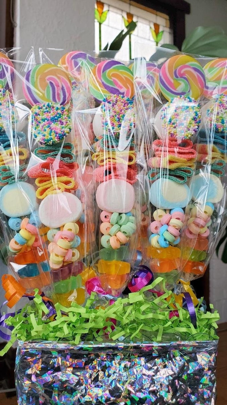 40 Pastel Lollipop Candy Kabobs Etsy