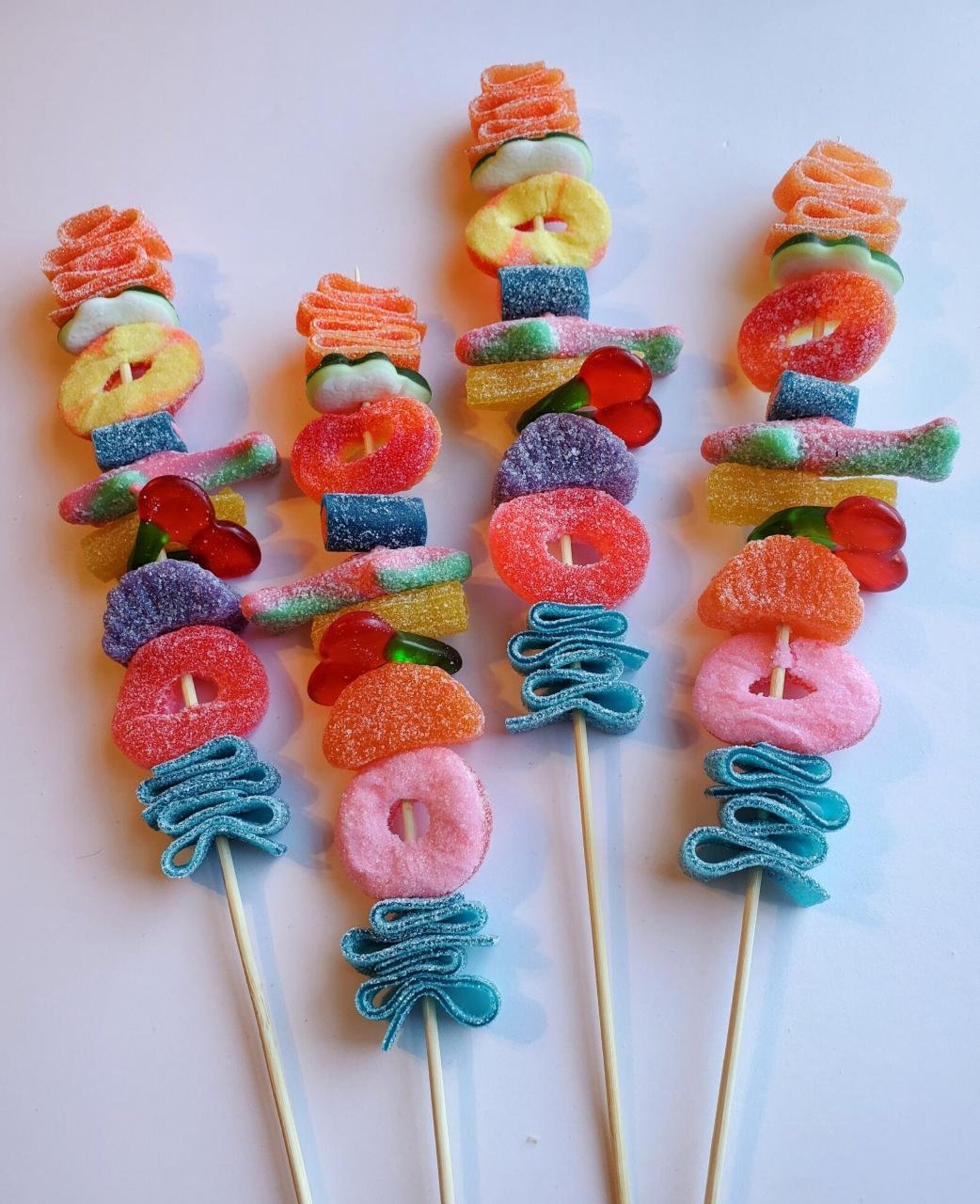 6 Large Candy Kabobs Etsy