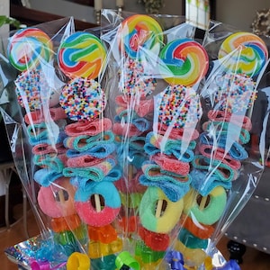 Quick Ship 10 Lollipop Candy Kabobs