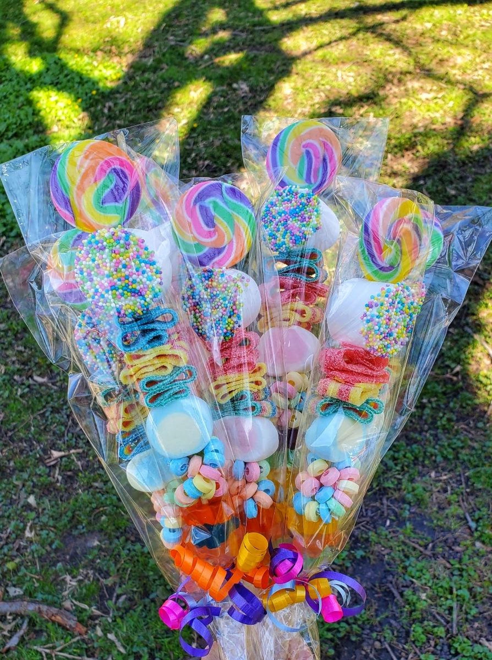 25 Pastel Lollipop Candy Kabobs Etsy
