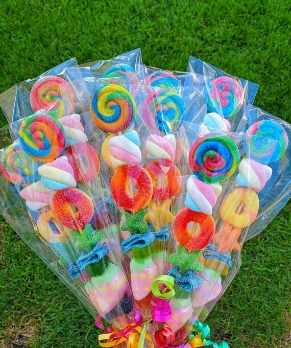 20 Sweet Lollipop Candy Kabobs Etsy
