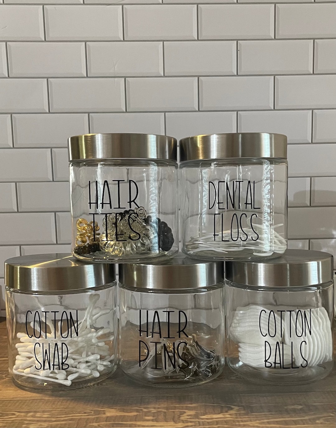 Bathroom Jars, Bathroom Decor, Bathroom Decor, Bathroom Jars, Bathroom ...