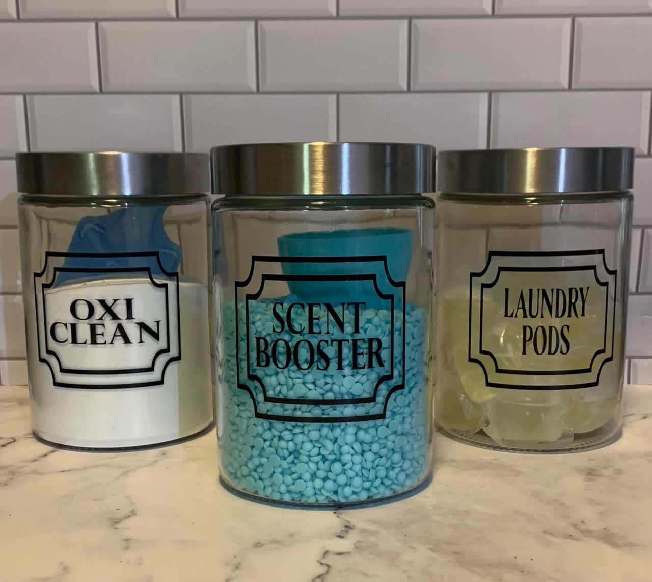 Glass Containers, Laundry