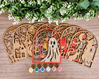 Halloween Activities For Kids, Paint Your Own Craft Set, DIY Paint Kit, Halloween Party Favours, Painting Gift For Children, Arts and Crafts
