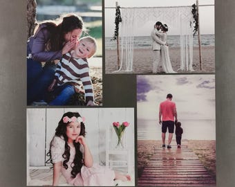 Large Picture Magnet – Custom Photo Magnet, Refrigerator Magnet, Anniversary Gift for Boyfriend, Personalised Photo Gift for Grandad, Friend