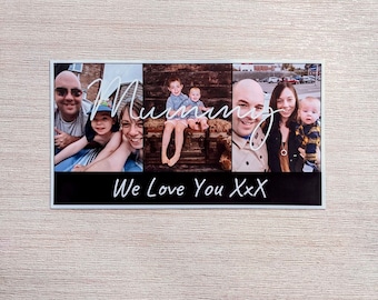 Mummy Magnet, Photo Fridge Magnet, Photo Gift from Son, Mummy Birthday Gift 40 from Daughter, Personalised Mothers Day Gift from Children