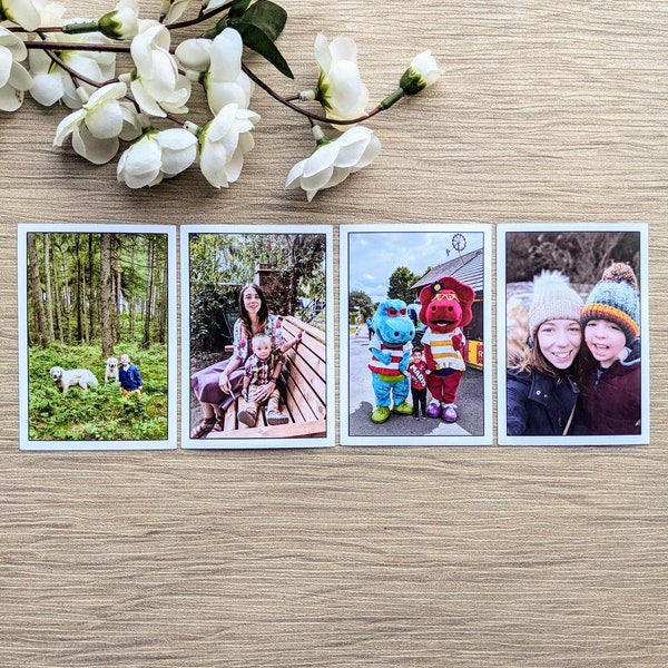 Ensemble photo d'aimants pour réfrigérateur, aimants de réfrigérateur personnalisés, idée cadeau fête des pères, cadeau photo personnalisé pour maman, cadeau unique pour meilleure amie