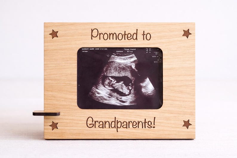 Personalised Baby Scan Photo Frame, Sonogram Picture Frame for First ...