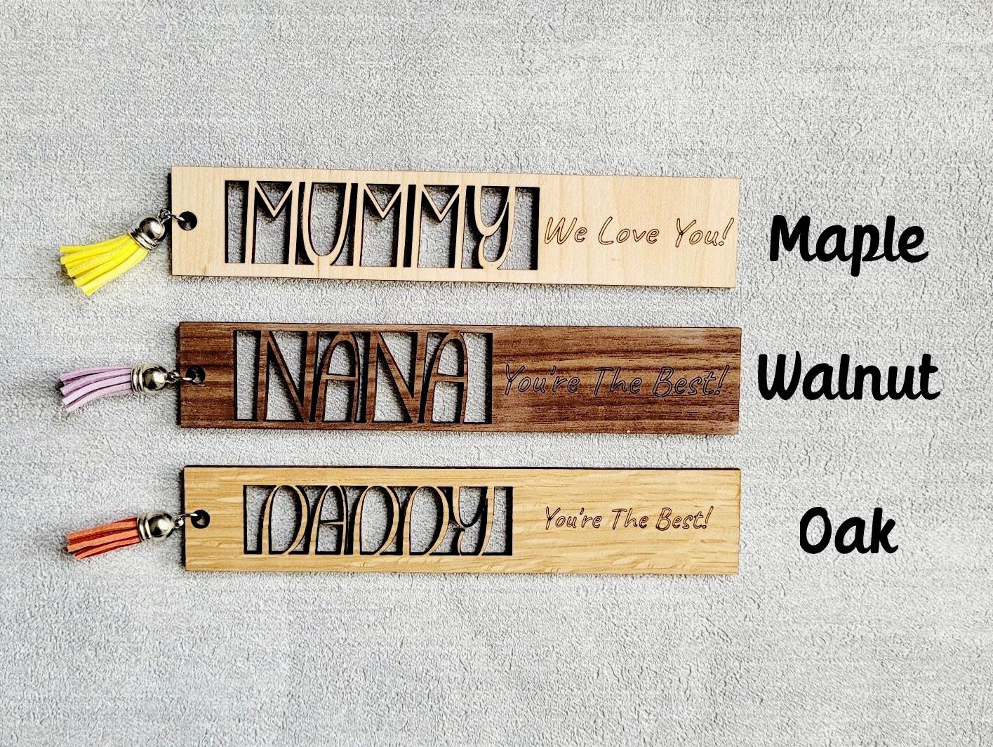 Nanny Grandmother Bookmark Gifts For Birthday Christmas From...