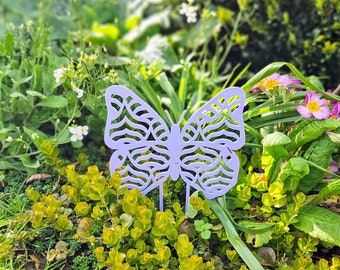 Ornement de jardin de papillons, oeuvre d'art dans le jardin, piquet de jardin, décoration de plante d'intérieur, cadeaux jardin pour femme, cadeaux plantes d'intérieur pour un ami, décoration