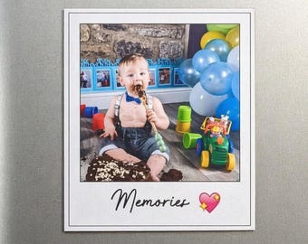 Gift Magnet – Magnet With a Message, Personalised Fridge Magnet, Custom Photo Magnet, Birthday Gift For Her, Picture Magnet, Keepsake Idea