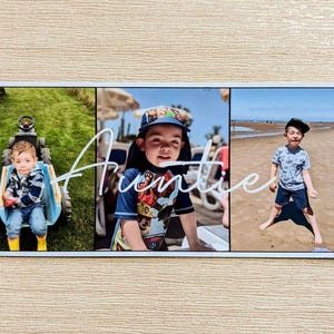 Auntie Fridge Magnet – Letterbox Gift, Personalised Photo Gift for Aunt, Birthday Present For Her, Sentimental Gift Idea, Aunty Keepsake