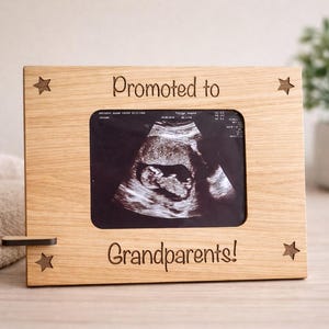 Cornice personalizzata per ecografia neonatale, cornice per ecografia per nonni alle prime armi, annuncio di gravidanza, idea regalo per ecografia