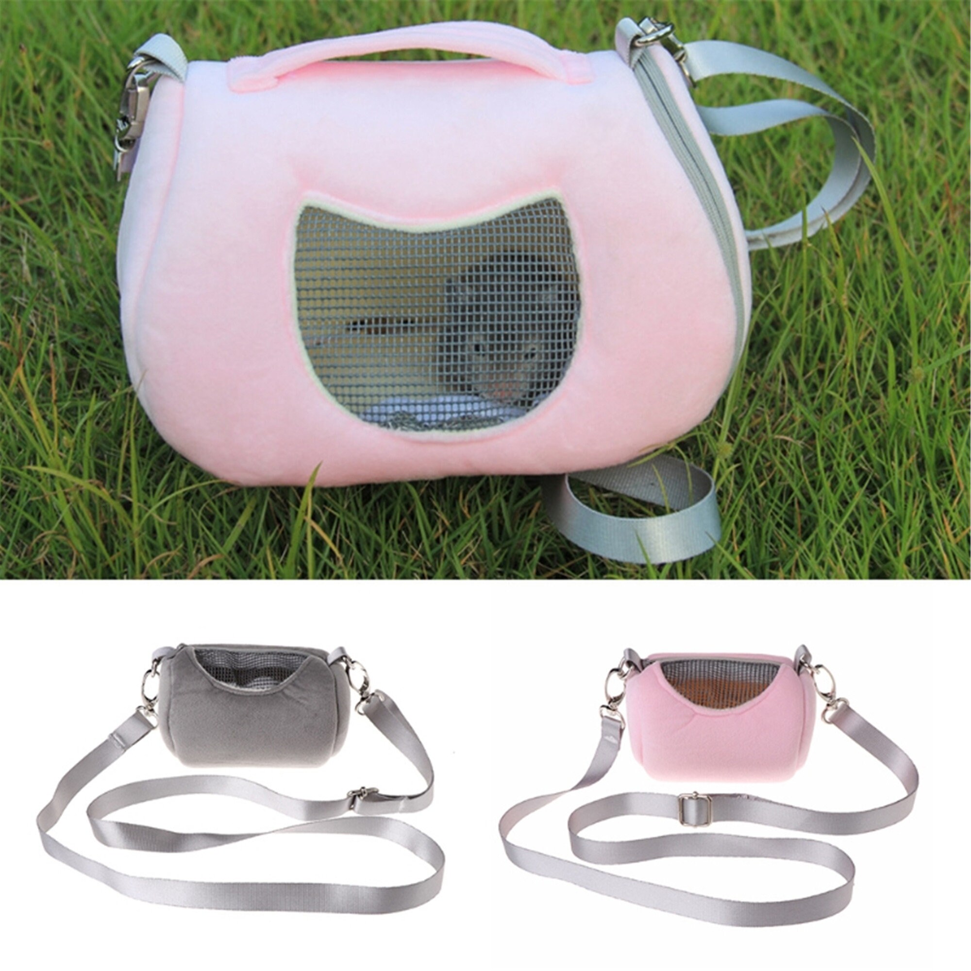 Small Pet Travel Bag Hamster Carrier Breathable Shoulder Strap Etsy