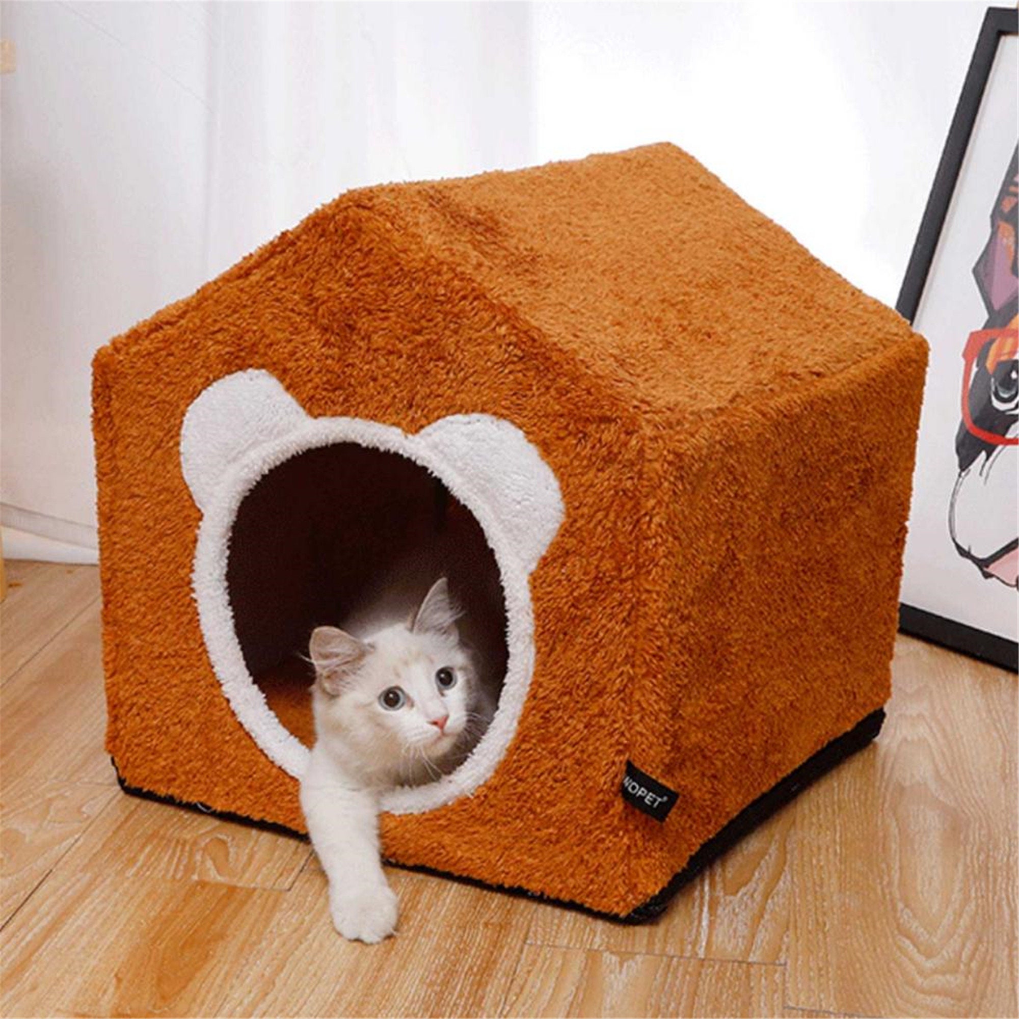 Cat bed Removable Washable Pet Bed Indoor Outdoor Etsy