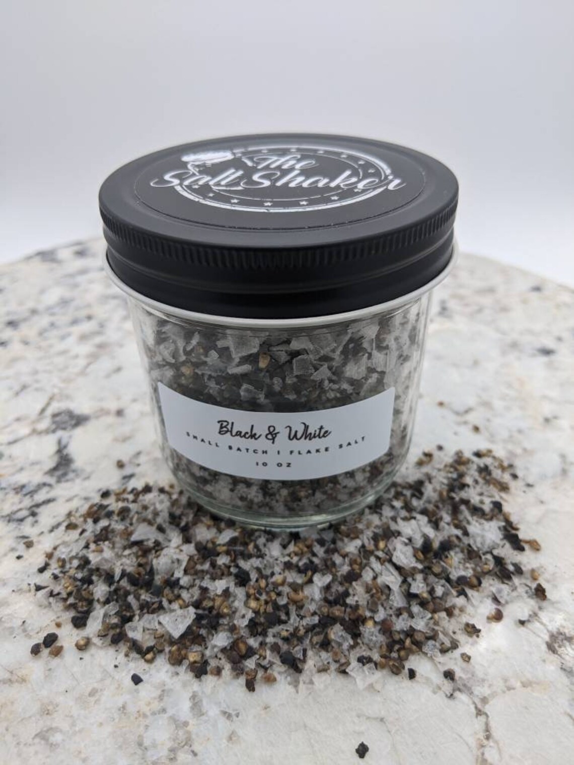 Salt Pepper Flake Sea Salt Small Batch Handcrafted Etsy