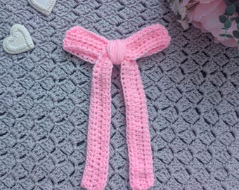 Crochet Hair Bow Pattern: Easy DIY Preppy Bow Tutorial (PDF Download)