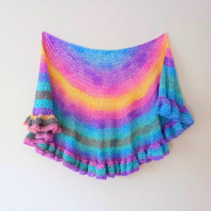 Crochet Easy Half Circle Shawl Pattern, Crochet Semi Circular Wrap Pattern, Crochet Easy Wrap, Crochet Easy Shawl, Crochet Cover Up Pattern