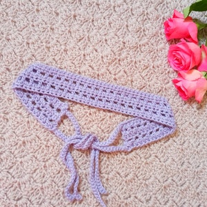 Crochet Headband Pattern, Crochet A Boho & Romantic Hairband Coachella Inspired (Pattern Only)