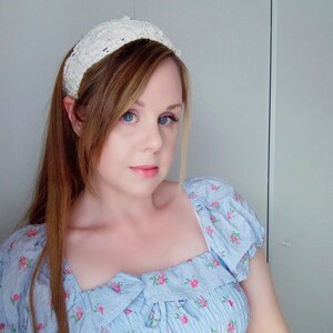 Crochet Granny Square Headband PATTERN, How To Crochet Easy Hairband Tutorial For Beginners
