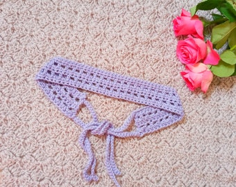 Crochet Headband Pattern, Crochet A Boho & Romantic Hairband Coachella Inspired (Pattern Only)