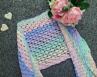 Crochet Victorian Emmeline Shawl PATTERN: Easy Beginner Tutorial (Digital Download)