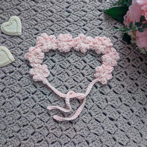 Crochet Easy Flower Headband PATTERN, How To Crochet Easy Hairband For Beginners, Crochet Flower Crown Headband Pattern & Tutorial