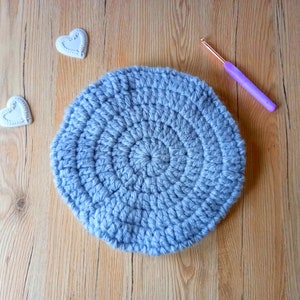Crochet French Beret Pattern: Easy Beginner Crochet Beret Tutorial (PDF Pattern)
