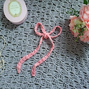 Crochet Vintage Hair Ribbon Pattern