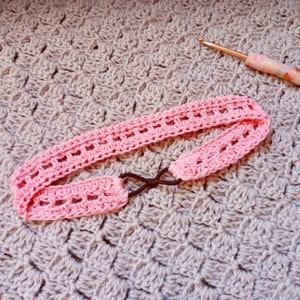 Crochet Headband Pattern, Crochet A Boho & Romantic Hairband Pattern, Crochet Easy Pattern for Headband Tutorial (PDF Download)