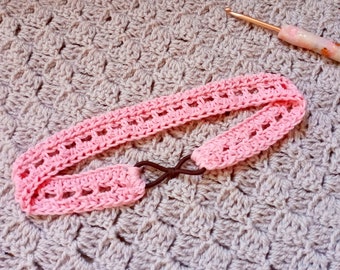 Crochet Headband Pattern, Crochet A Boho & Romantic Hairband Pattern, Crochet Easy Pattern for Headband