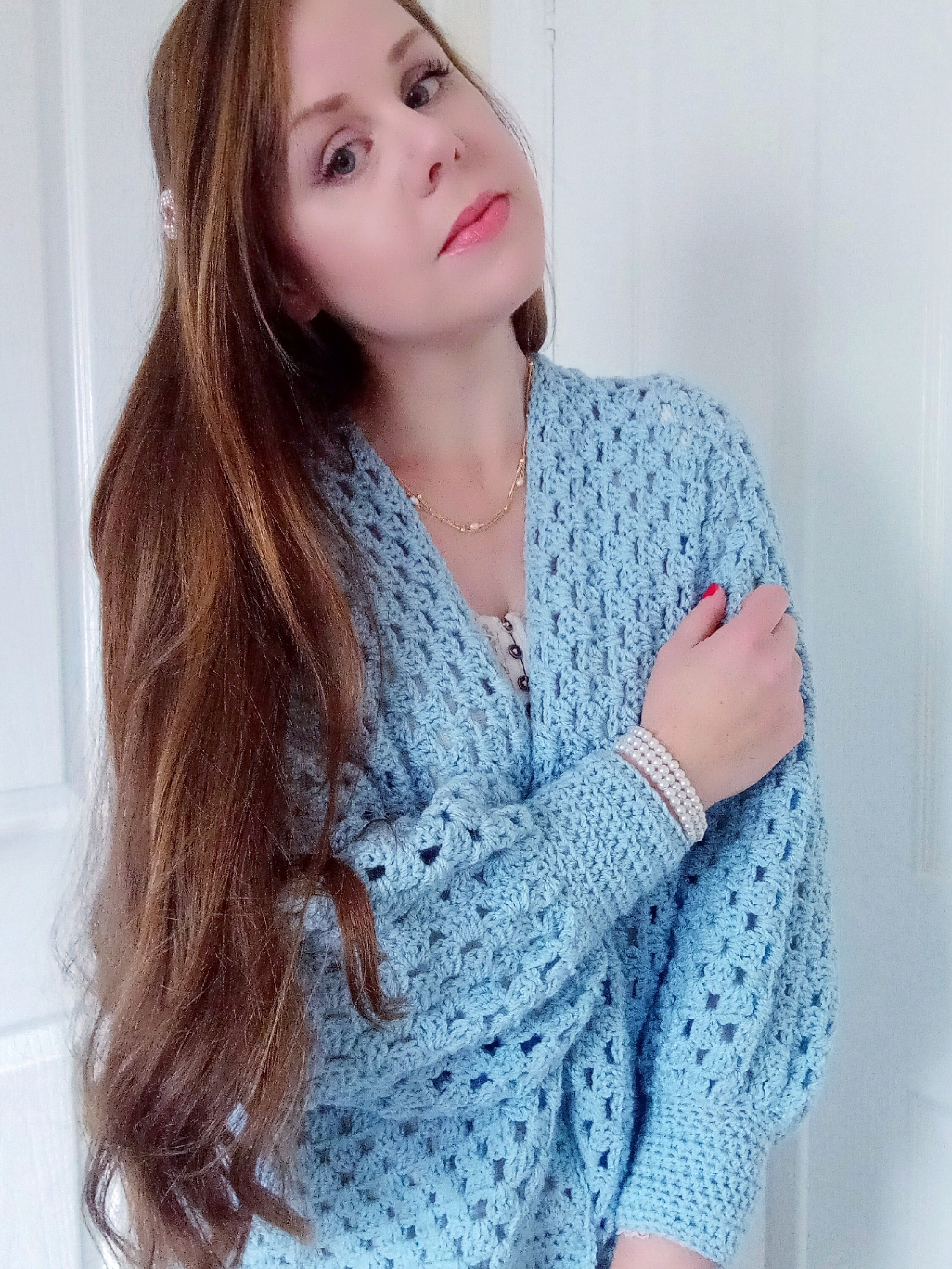 Crochet Hexagon Cardigan PATTERN: Easy Crochet Cardigan Tutorial (Digital Download)