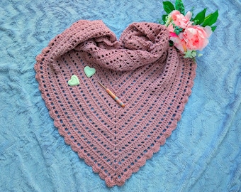 Crochet Easy Sparkly Shawl Pattern For Beginners, How To Crochet Victorian Wrap Tutorial (Digital Download)