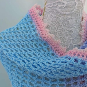 Crochet Easy Picot Edging Stitch PATTERN, How To Crochet Delicate Picot Stitch DIY Tutorial, How To Crochet Beginner Picot Border