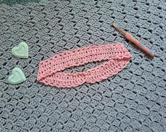Crochet Boho Headband Pattern: Easy Lacy Hairband Tutorial (PDF)