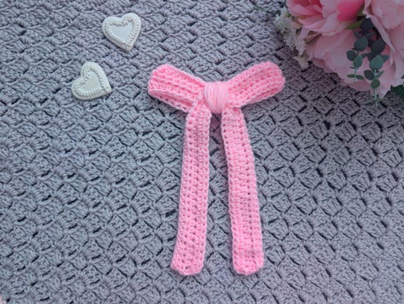 Crochet Hair Bow Pattern: Easy DIY Preppy Bow Tutorial (PDF Download)