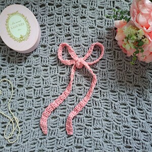 Crochet Vintage Hair Ribbon Pattern