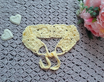 Crochet Buttercup Flower Granny Square Headband PATTERN (PDF)