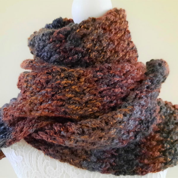 Crochet Pattern, The Classic and Masculine Man Scarf (Alpine Stitch Scarf)