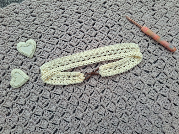 Crochet Headband Pattern: Easy Crochet Hairband Beginner Tutorial (PDF Download)