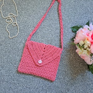 Crochet Boho Sling Bag PATTERN: Easy Festival Purse Tutorial (Digital Download)