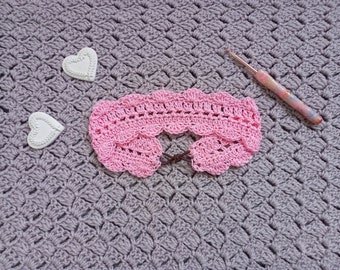 Crochet Stirnband MUSTER: Einfaches Anfänger Spitzenmuster Haarband Anleitung (PDF Download)