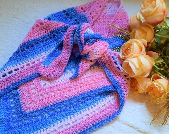 Crochet Pattern, Crochet Easy Boho The Siren's Call Wrap/Shawl Pattern
