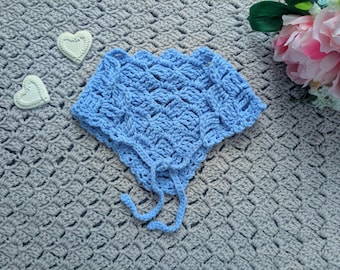 Patrón de pañuelo de crochet: Pañuelo femenino fácil de hacer (Patrón PDF)