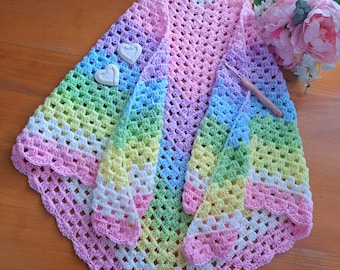 Crochet Vintage Shawl PATTERN: Easy Granny Triangle Wrap Tutorial For Beginners (Digital Download)
