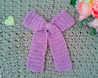 Crochet Hair Bow Pattern: Easy Beginner Tutorial (PDF Download)