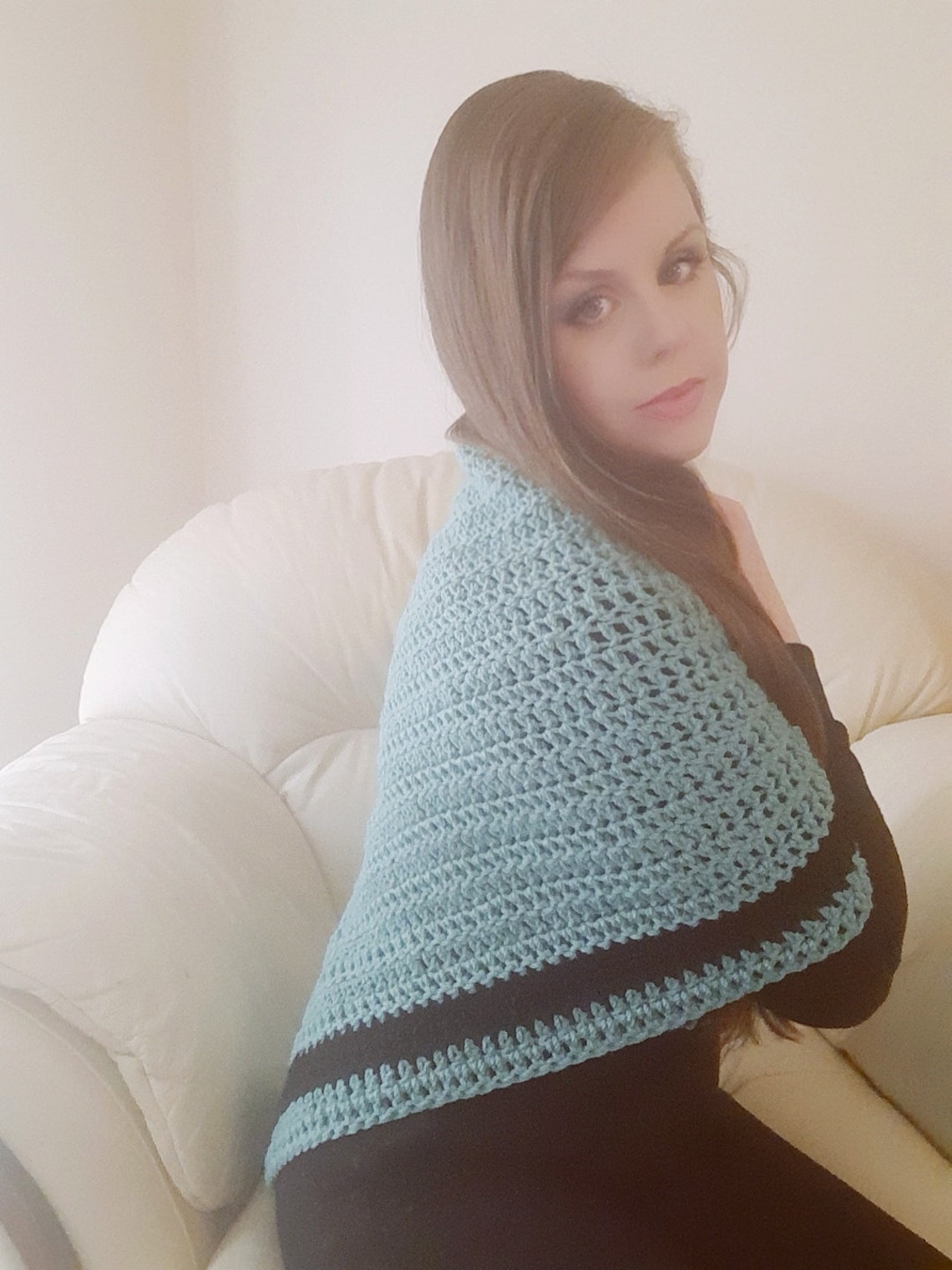 Crochet Pattern The Claire Shawl Inspired by Outlander Etsy