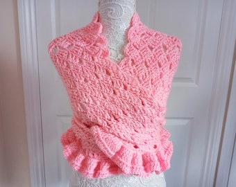 Crochet Vintage Prayer Shawl Pattern: Easy Beginner Wrap Tutorial (PDF Pattern)