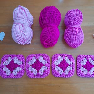 Crochet Easy Granny Square For Beginners PATTERN, How To Crochet A Granny Square Tutorial, Easy Crochet Granny Square Pattern