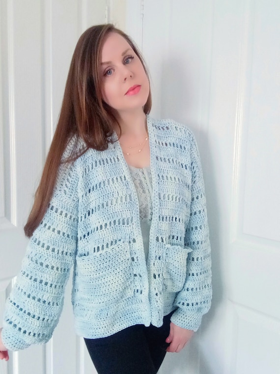 Summer cardigan with best sale pockets